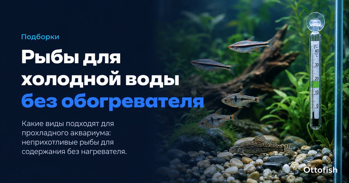 Рыбы для холодной воды без обогревателя