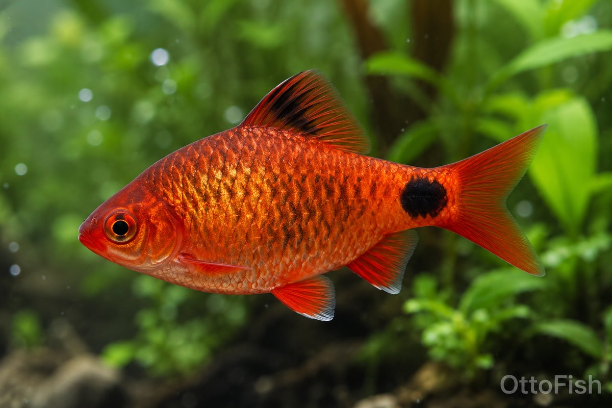 Барбус огненный (Pethia conchonius)