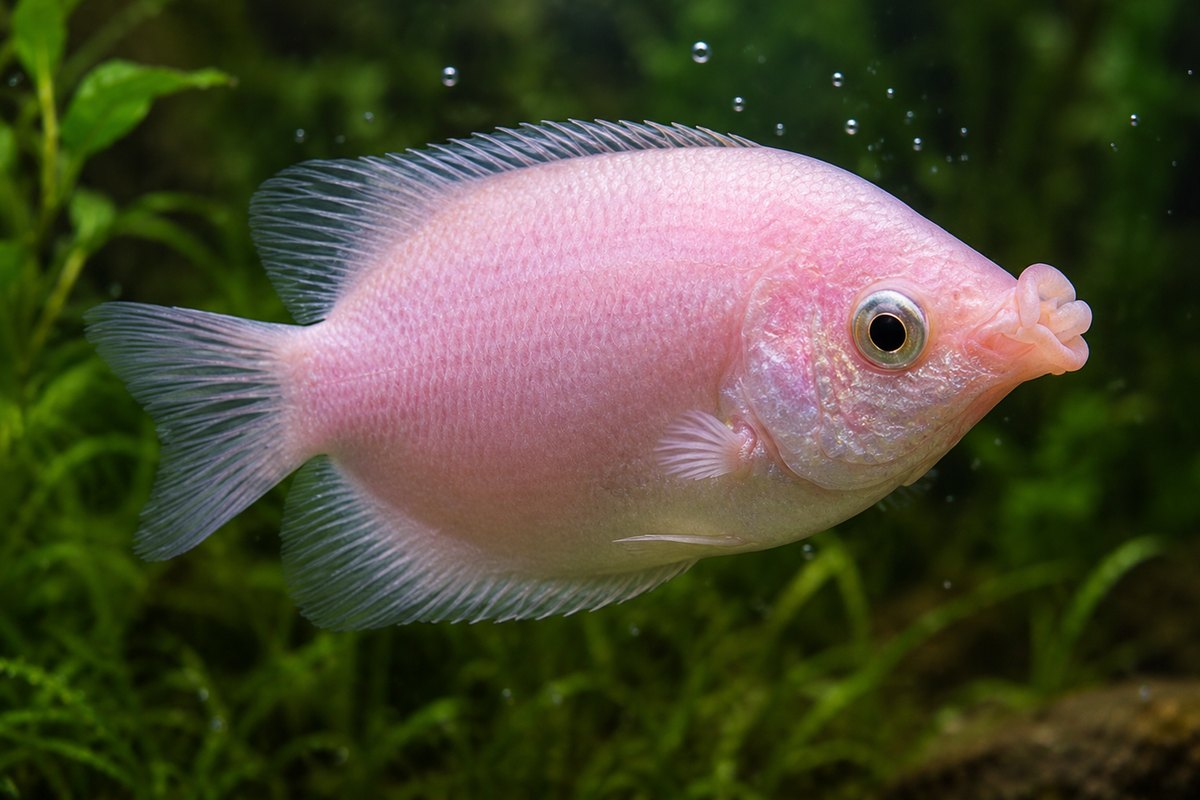 Гурами целующийся (Helostoma temminckii)