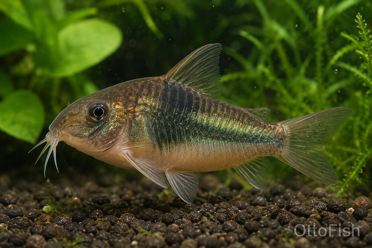 Коридорас бронзовый (Corydoras aeneus)